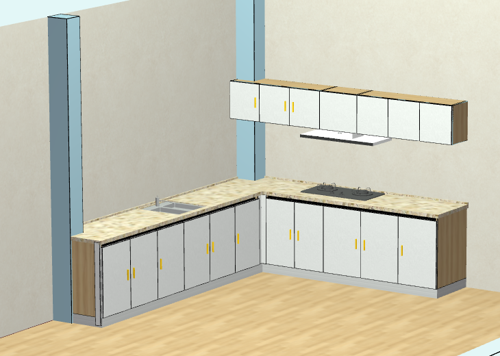You only need to draw a diagram of the panel furniture design and order splitting software, renderings, order splitting data, and design to production in one