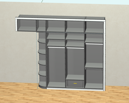 The cabinet software is unprecedentedly simple, and novices, carpentry masters, and installers can use a single rendering production software