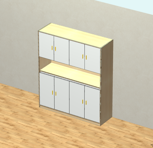 The cabinet software is a horizontal and vertical six-sided drawing cabinet, which can be operated by mobile phones, computers and tablets, and can be used in three days