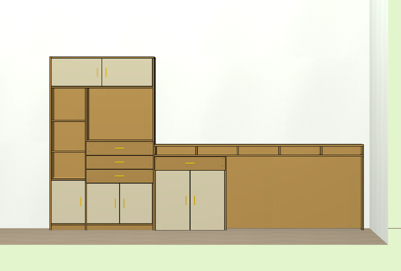 The cabinet software only needs to draw a diagram and split the order data to save time and labor