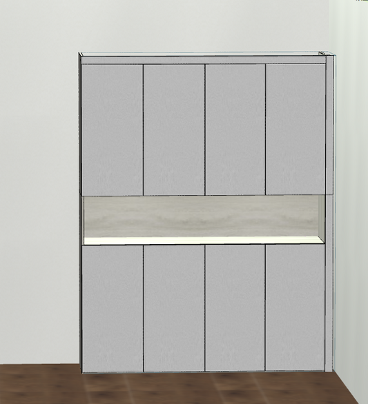 The cabinet software is a horizontal and vertical six-sided drawing cabinet, which can be operated by mobile phones, computers and tablets, and can be used in three days