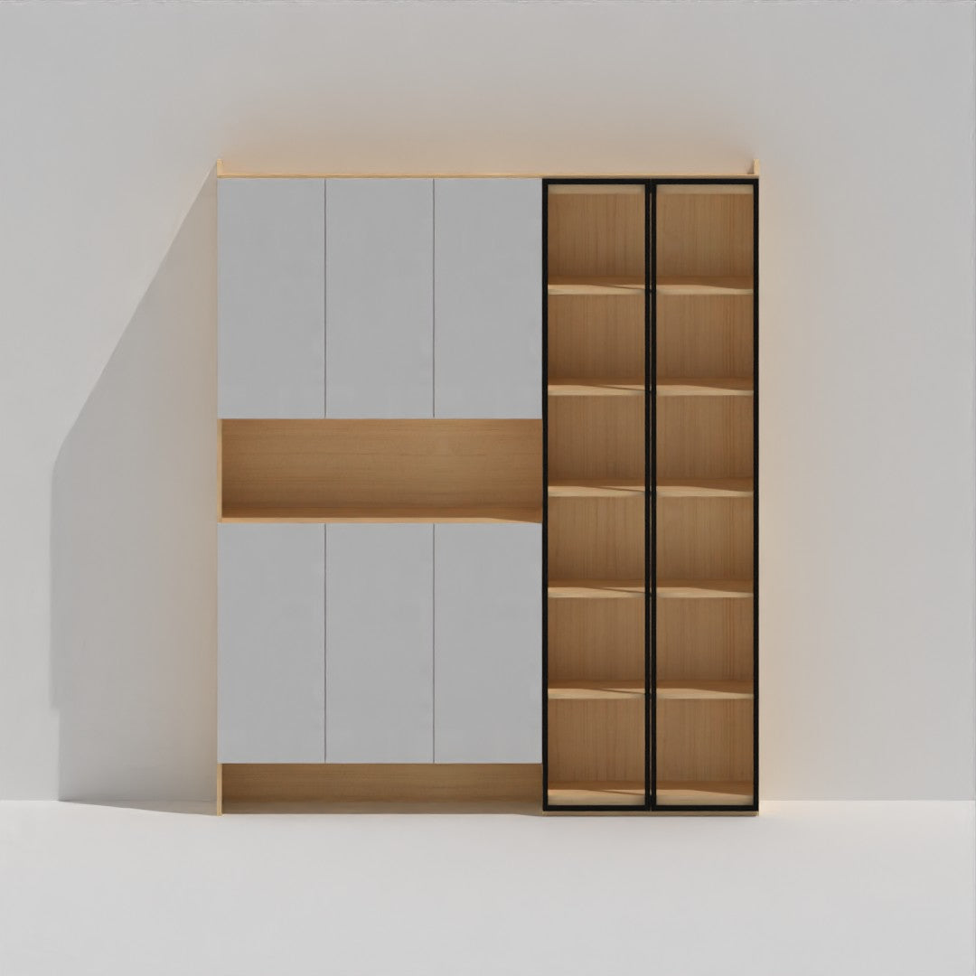 Cabinet software makes the design easier, and there is no need to understand the basics of CAD