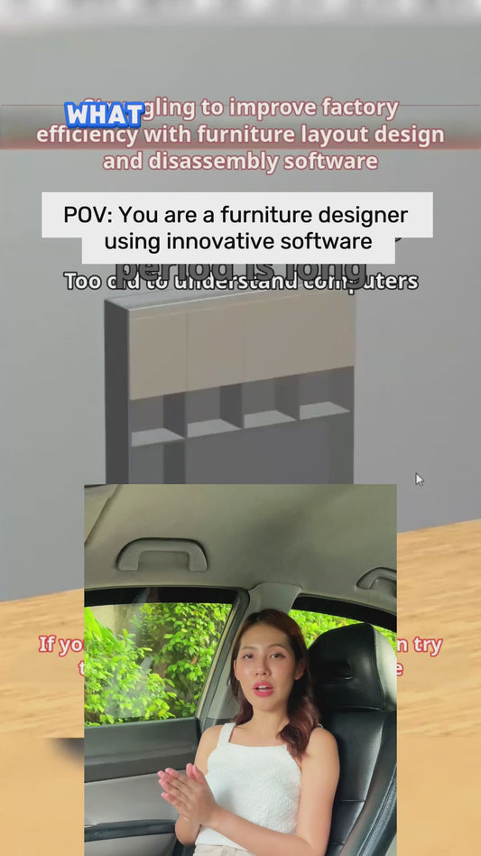 Panel furniture design, order splitting production software, you can draw cabinets with your fingers, one horizontal and one vertical, six sides of the drawing, mobile phone tablet data synchronization