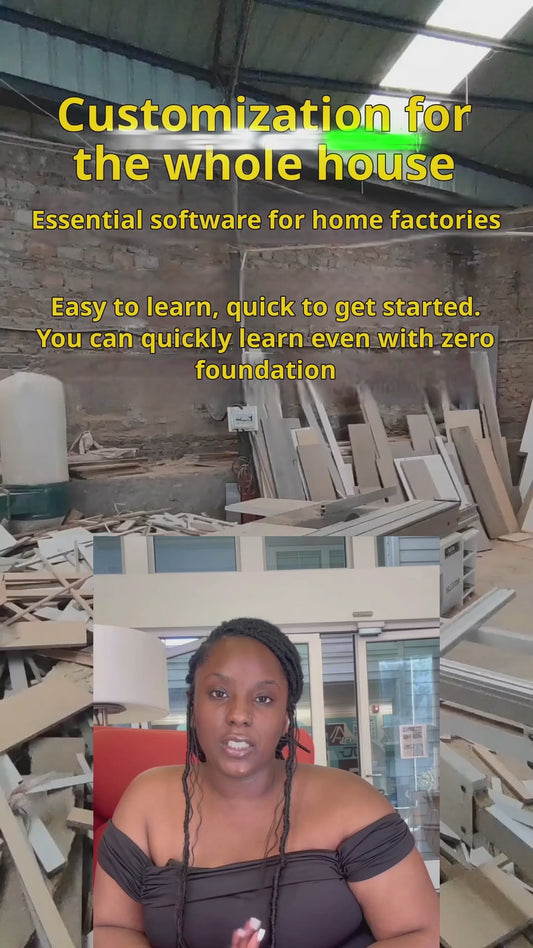 Panel furniture design, single production software, mobile phone, computer, tablet, three ends can be drawn, no limit to the number of logins, six-sided drawing, can be connected to the cutting machine, six-sided drill production