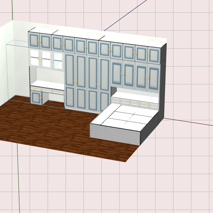 Cabinet software Panel furniture design and order software, front and back end integration