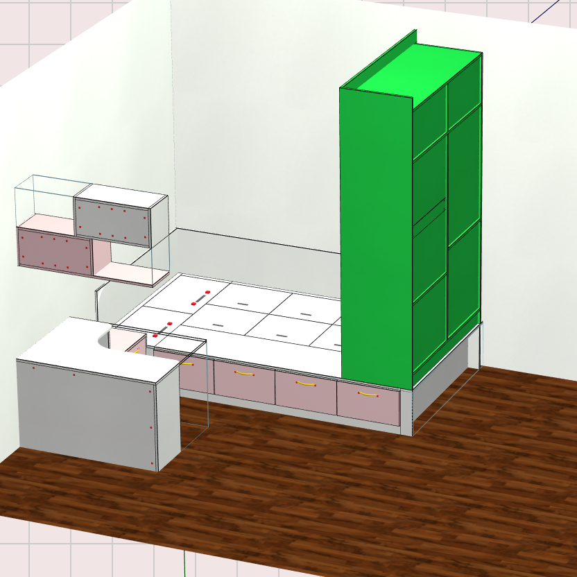 If you can't hire a designer, zero foundation and don't know CAD software, then try this cabinet for fools