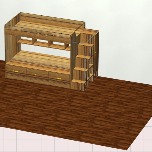 The cabinet software only needs to draw a diagram and split the order data to save time and labor