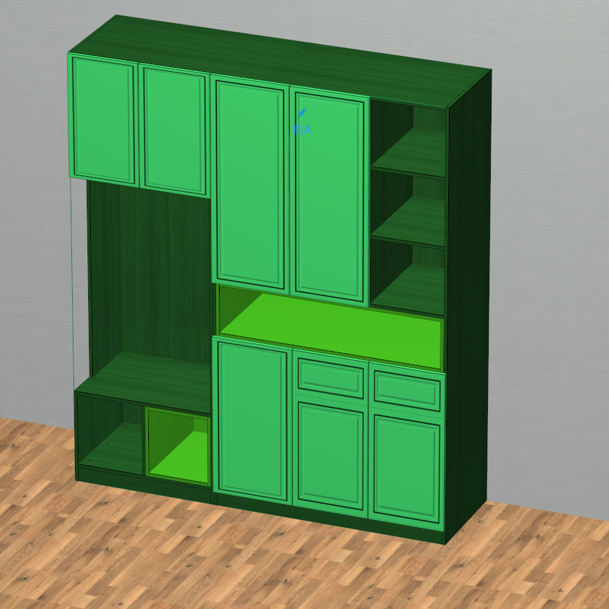 60-year-old carpenters are using cabinet design and production software, it doesn't matter if you don't understand the computer, mobile phones and tablets can be operated