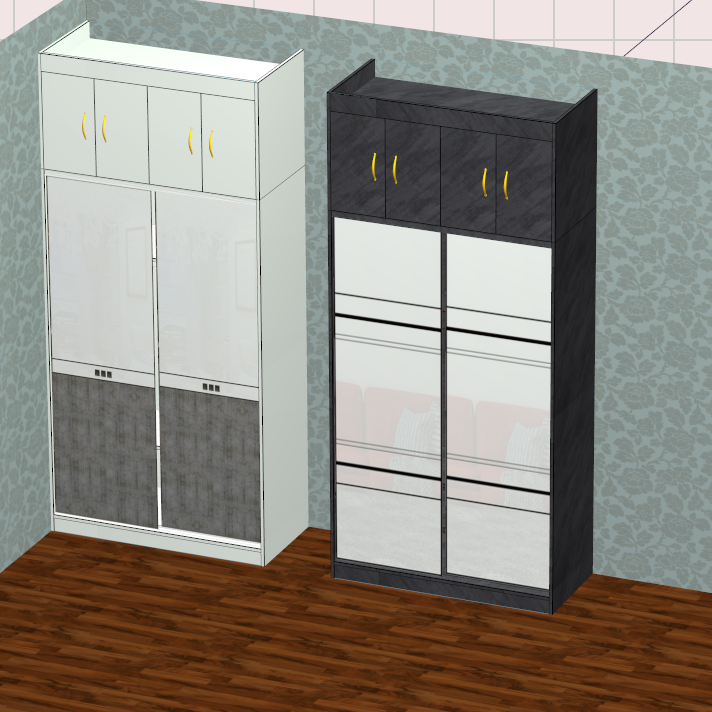 Panel furniture cabinet design and order splitting software, on-site measurement of the room can be out of the renderings, front-end design back-end production, front and back end through