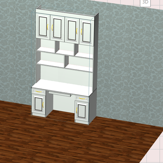 Cabinet software, simple operation, docking production, saving labor for the factory! Reduce costs! Improve the efficiency of design order splitting
