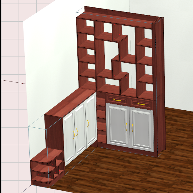 Cabinet software, one-click quotation, order splitting, rendering, export CAD docking equipment production