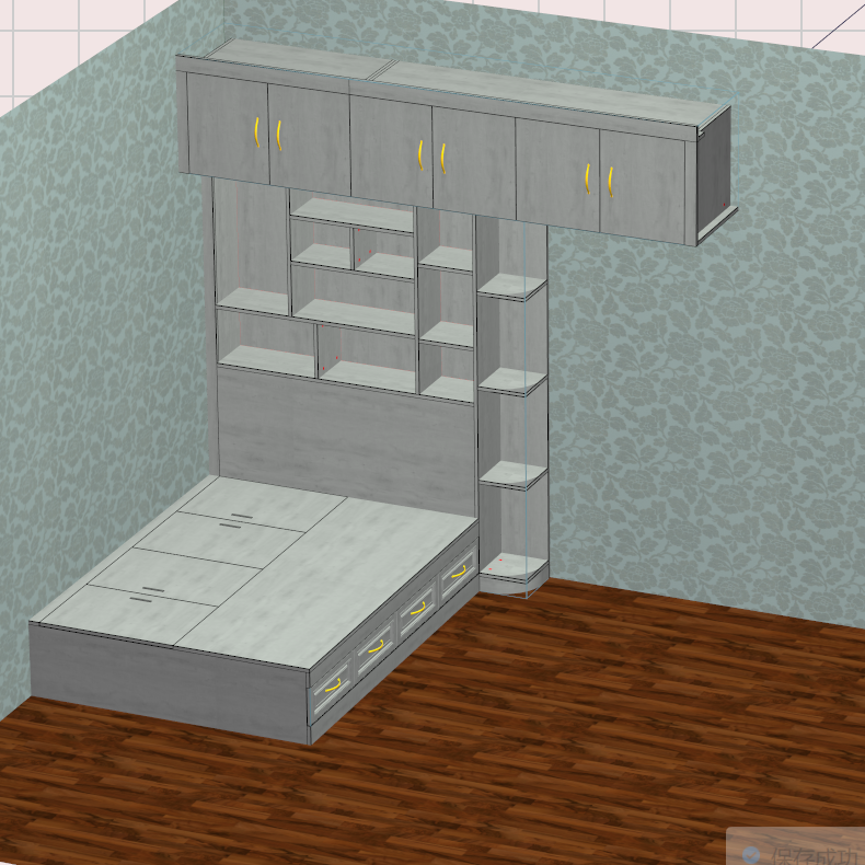Panel furniture design and order splitting software, mobile phones, tablets, and computers can be drawn online to help the factory grow 3 times