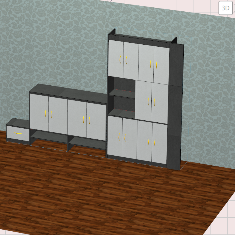 Panel furniture design and order splitting software, mobile phones, tablets, and computers can be drawn online to help the factory grow 3 times