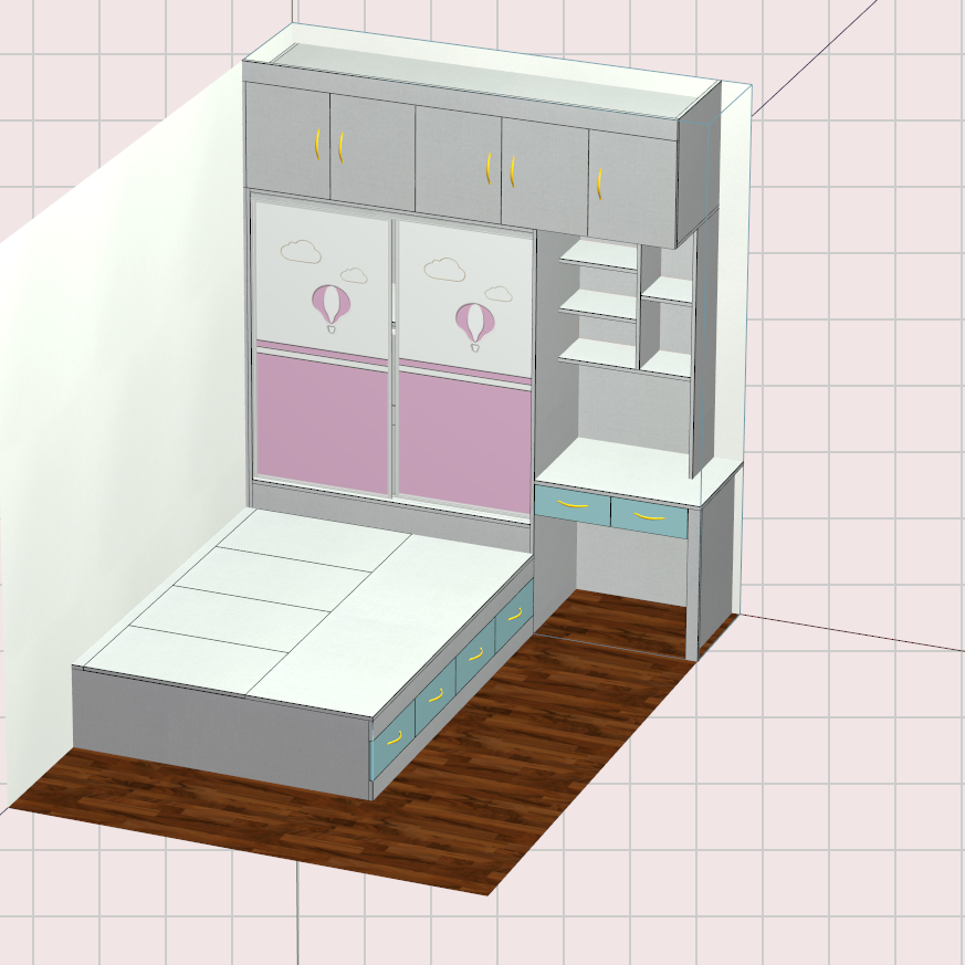 Cabinet software, mobile phone, tablet, computer three-end synchronous design order software