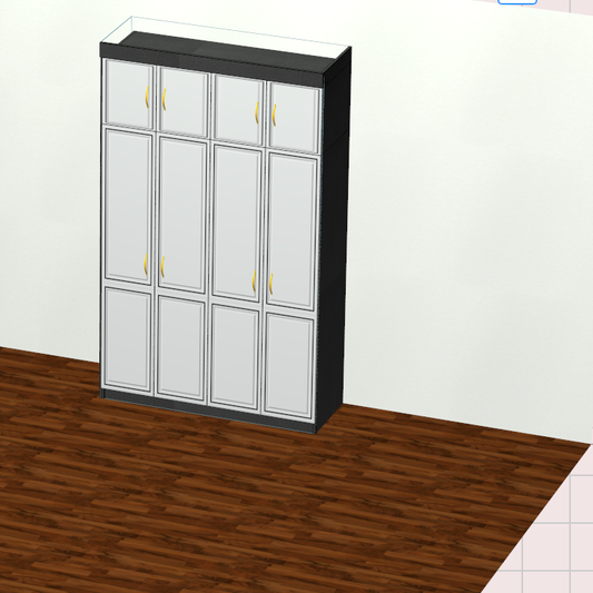 If you can't hire a designer and don't know CAD software, then try this cabinet for fools