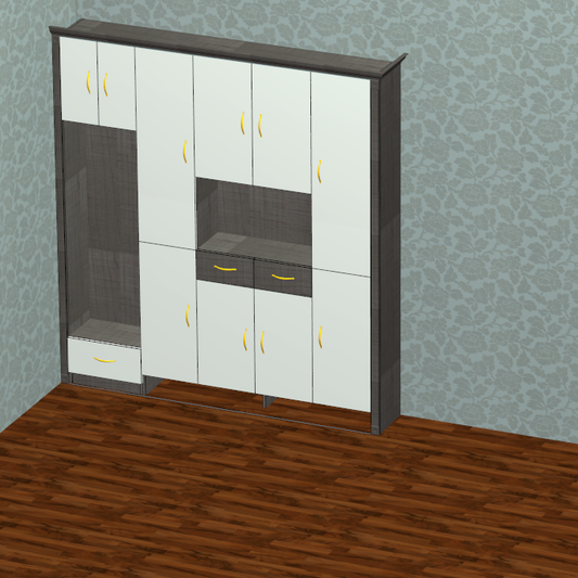 Cabinet software, one-click quotation, order splitting, rendering, export CAD docking equipment production