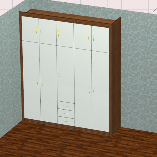 Panel furniture design and order splitting software, mobile phones, tablets, and computers can be drawn online to help the factory grow 3 times