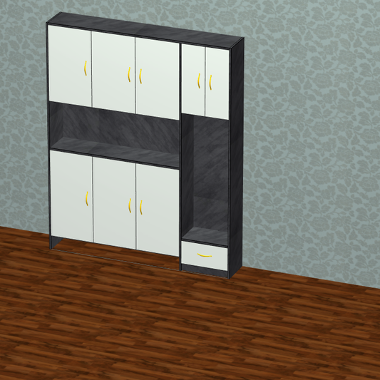 You only need to draw a diagram of the panel furniture design and order splitting software, renderings, order splitting data, and design to production in one