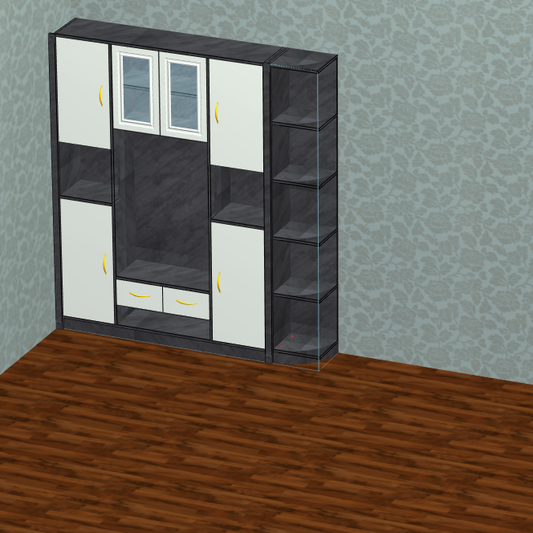 Cabinet software, drawing a drawing can be directly produced, typesetting, rendering, automatic CAD quotation, and order splitting