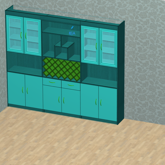 Cabinet software, one-click quotation, order splitting, rendering, export CAD docking equipment production