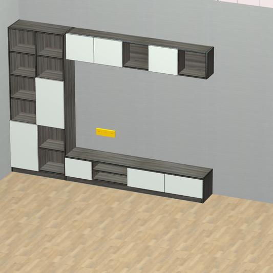 Panel furniture design and order splitting software, mobile phone and tablet design, computer material production, three-end synchronization