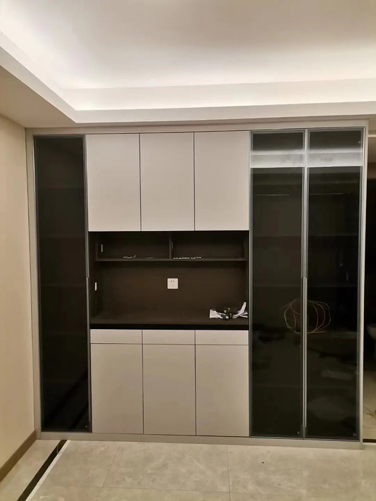 You only need to draw a diagram of the panel furniture design and order splitting software, renderings, order splitting data, and design to production in one