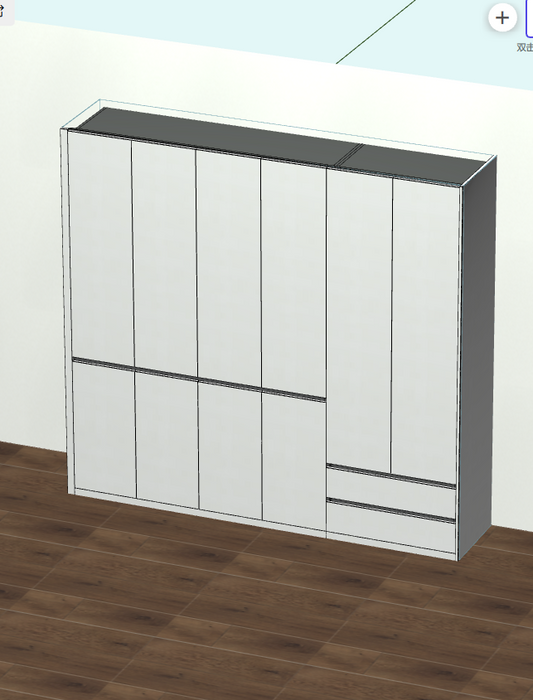 Cabinet software, no limit on the number of logins, six-sided drawing, docking cutting machine, six-sided drill production