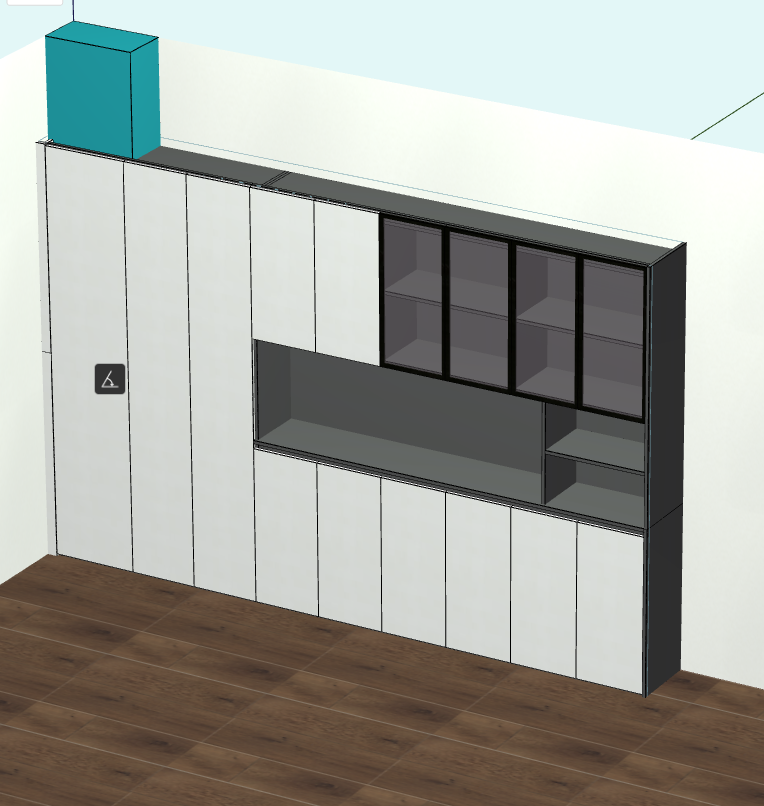 Remote eye remote docking customer customer scan the code to view the design 3D renderings electronic confirmation