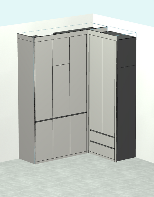 You only need to draw a diagram of the panel furniture design and order splitting software, renderings, order splitting data, and design to production in one