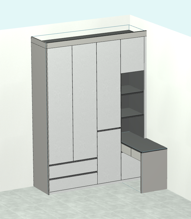 You only need to draw a diagram of the panel furniture design and order splitting software, renderings, order splitting data, and design to production in one