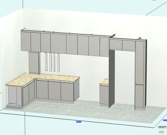 Without CAD-based order splitting software, it can be used online by multiple people at the same time, and the cabinet software is simple and convenient to operate