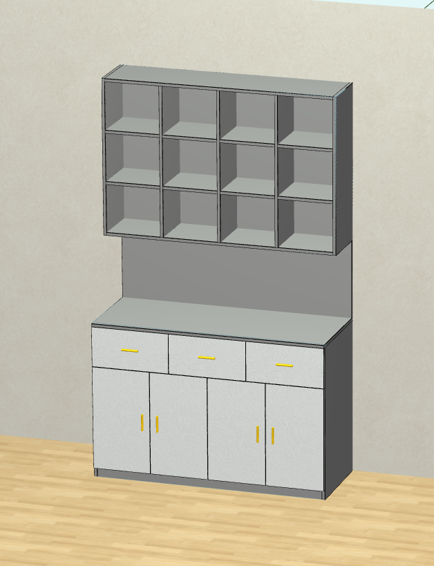 Panel furniture design order software, mobile phones, computers and tablets can be operated from three ports, on-site volume