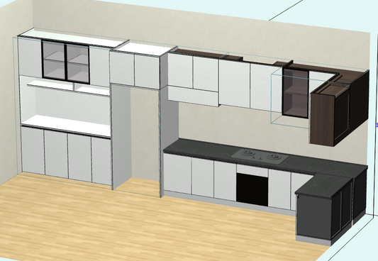 Without CAD-based order splitting software, it can be used online by multiple people at the same time, and the cabinet software is simple and convenient to operate