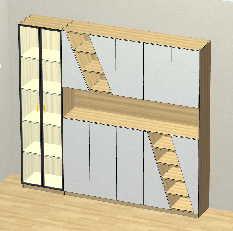 Cabinet software, mobile phones, computers and tablets can be operated from three ports, on-site volume