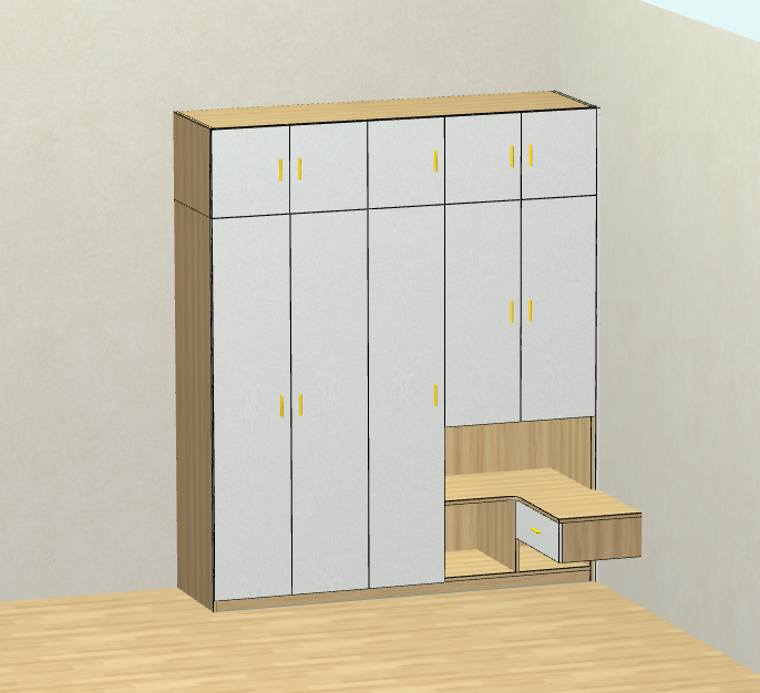 The cabinet software does not require any CAD foundation, which helps the factory to grow by 3 times, save labor and reduce costs