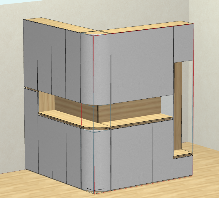 If you can't hire a designer and don't know CAD software, then try this cabinet for fools