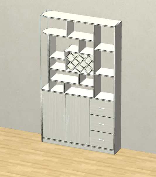 The front and back ends are integrated, and there is no need for CAD-based cabinet design and order splitting software, including docking with all domestic equipment
