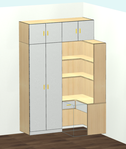 Cabinet software, mobile phones, computers and tablets can be operated from three ports, on-site volume