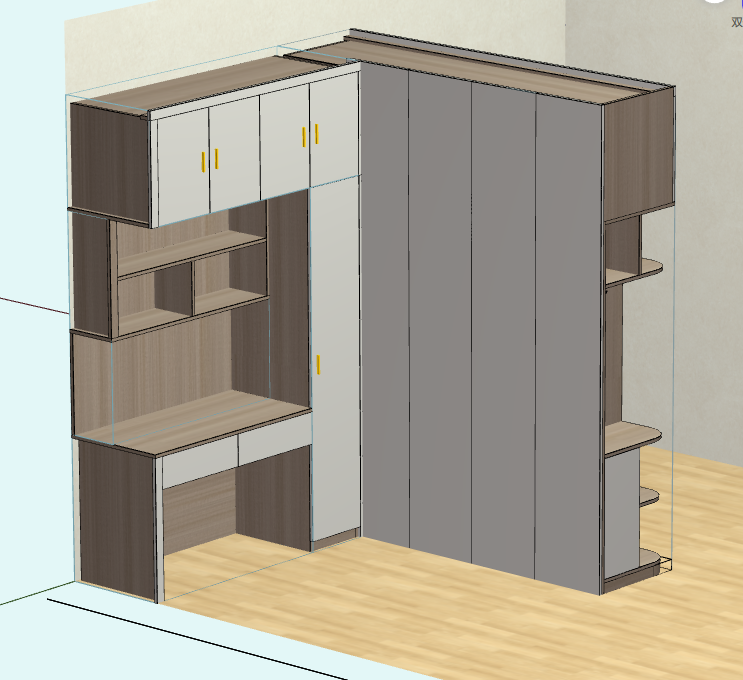 Serving the national factories cabinet software, boss Liang proficient in landing docking cutting machine, hole measuring machine, cutting machine, six-sided drilling, drilling and cutting integration