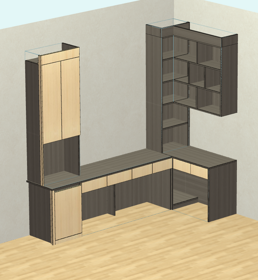 Cabinet software, no limit on the number of logins, six-sided drawing, docking cutting machine, six-sided drill production