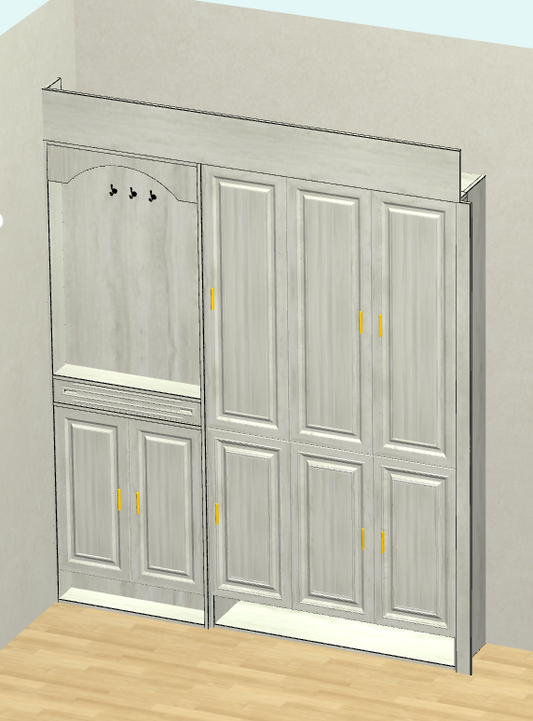 Cabinet software, on-site mobile phone, tablet, computer design, computer docking equipment production