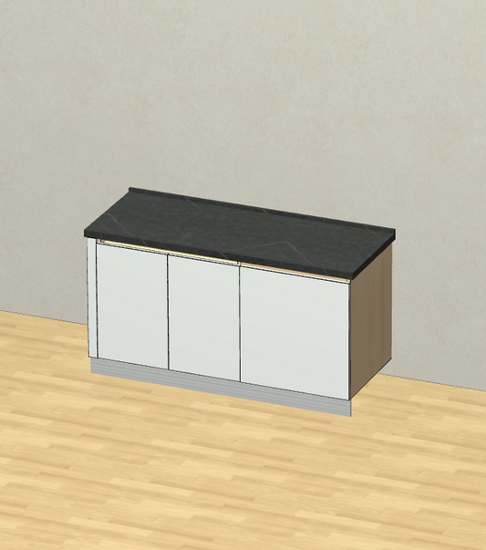 Cabinet software makes the design easier, and there is no need to understand the basics of CAD