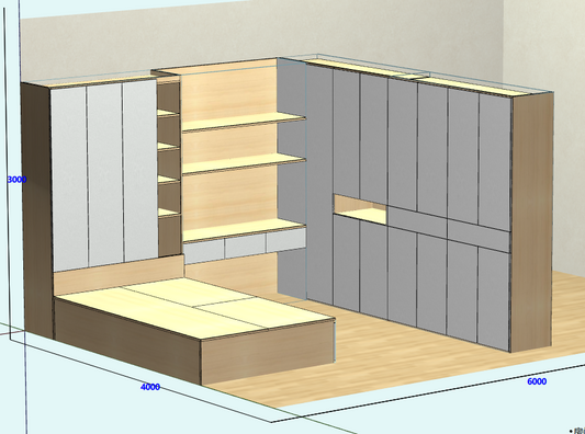 Without CAD-based order splitting software, it can be used online by multiple people at the same time, and the cabinet software is simple and convenient to operate