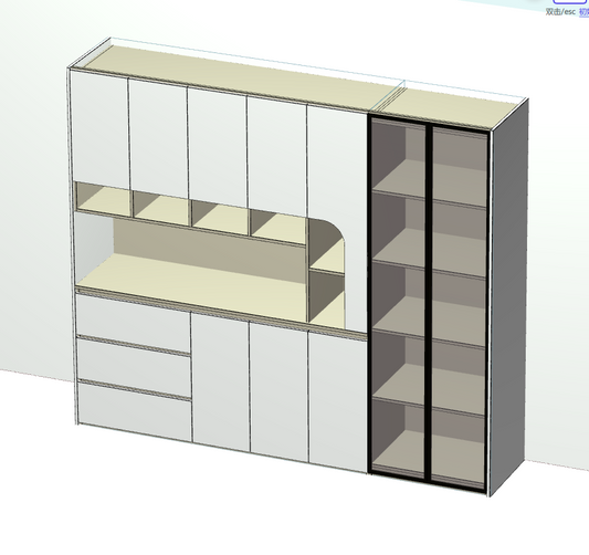Cabinet software, simple operation, docking production, saving labor for the factory! Reduce costs! Improve the efficiency of design order splitting