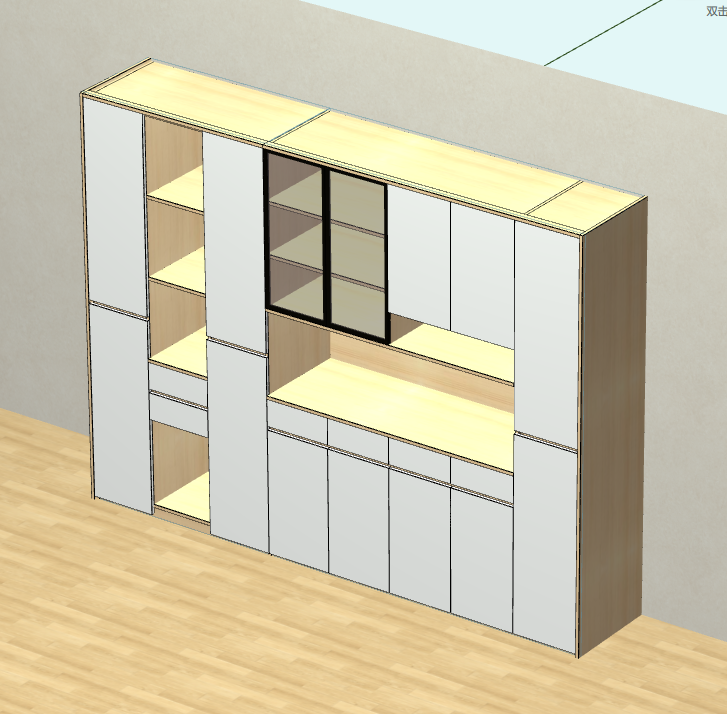 Panel furniture design and order splitting software, mobile phone and tablet design, computer material production, three-end synchronization