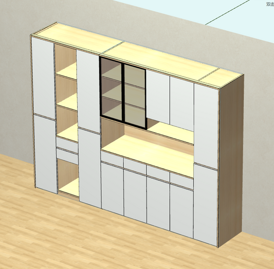 Panel furniture design and order splitting software, mobile phone and tablet design, computer material production, three-end synchronization