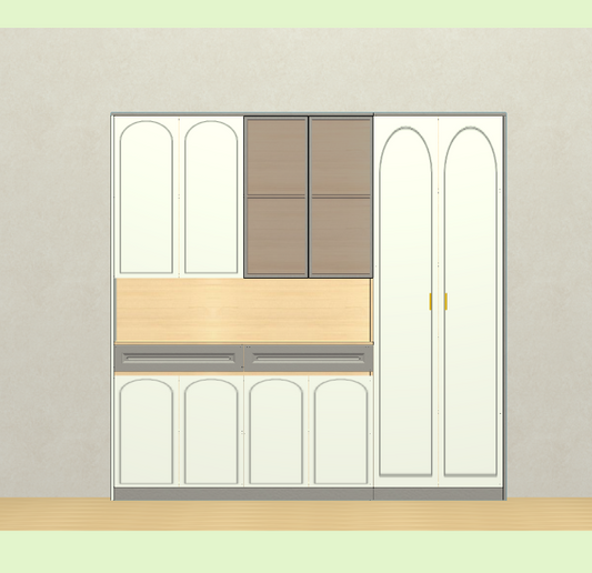 Cabinet software, mobile phones, computers and tablets can be operated from three ports, on-site volume