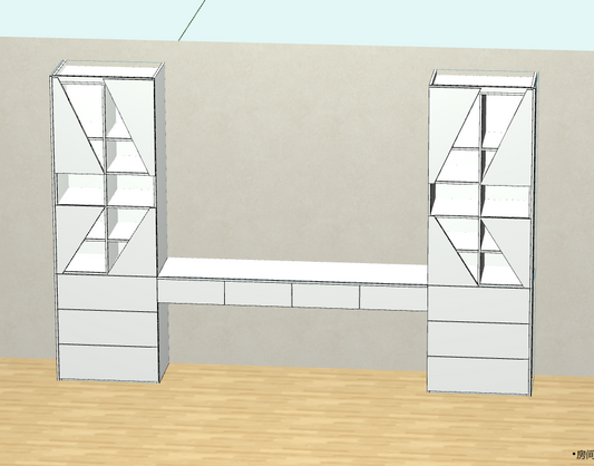 Panel furniture design and order splitting software, mobile phones, tablets, and computers can be drawn online to help the factory grow 3 times