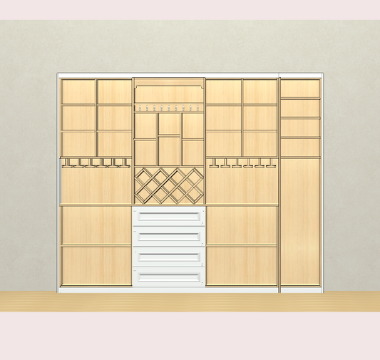 If you can't hire a designer and don't know CAD software, then try this cabinet for fools