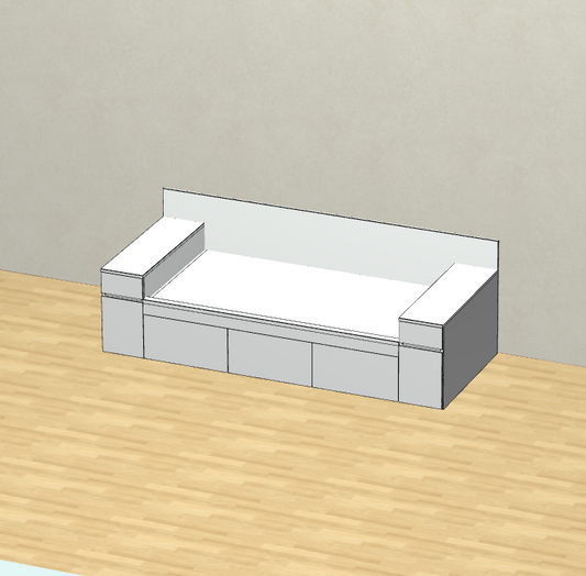 You only need to draw a diagram of the panel furniture design and order splitting software, renderings, order splitting data, and design to production in one